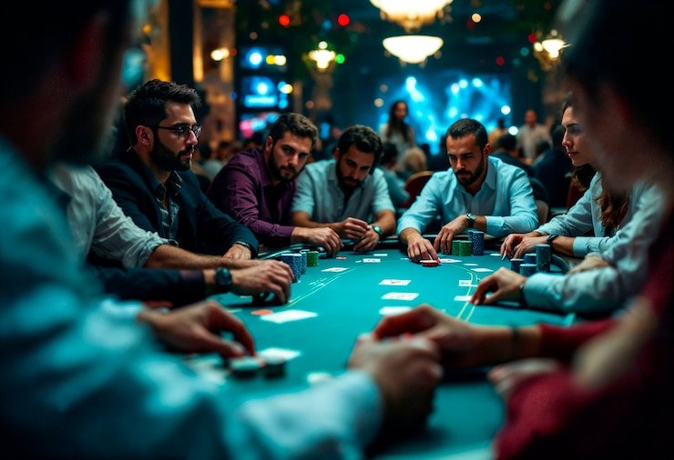 Permainan AduQ di aplikasi mobile abdi togel dengan antarmuka kartu domino