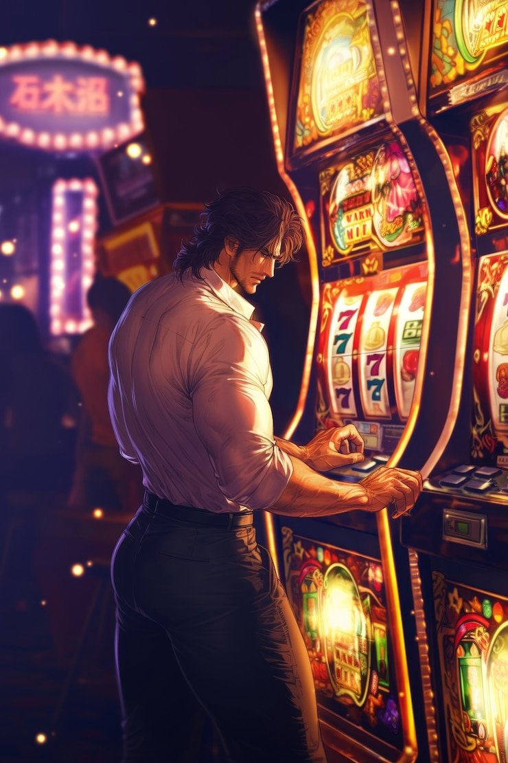 Tampilan Fortune Tiger di aplikasi mobile abdi togel dengan simbol harimau dan emas
